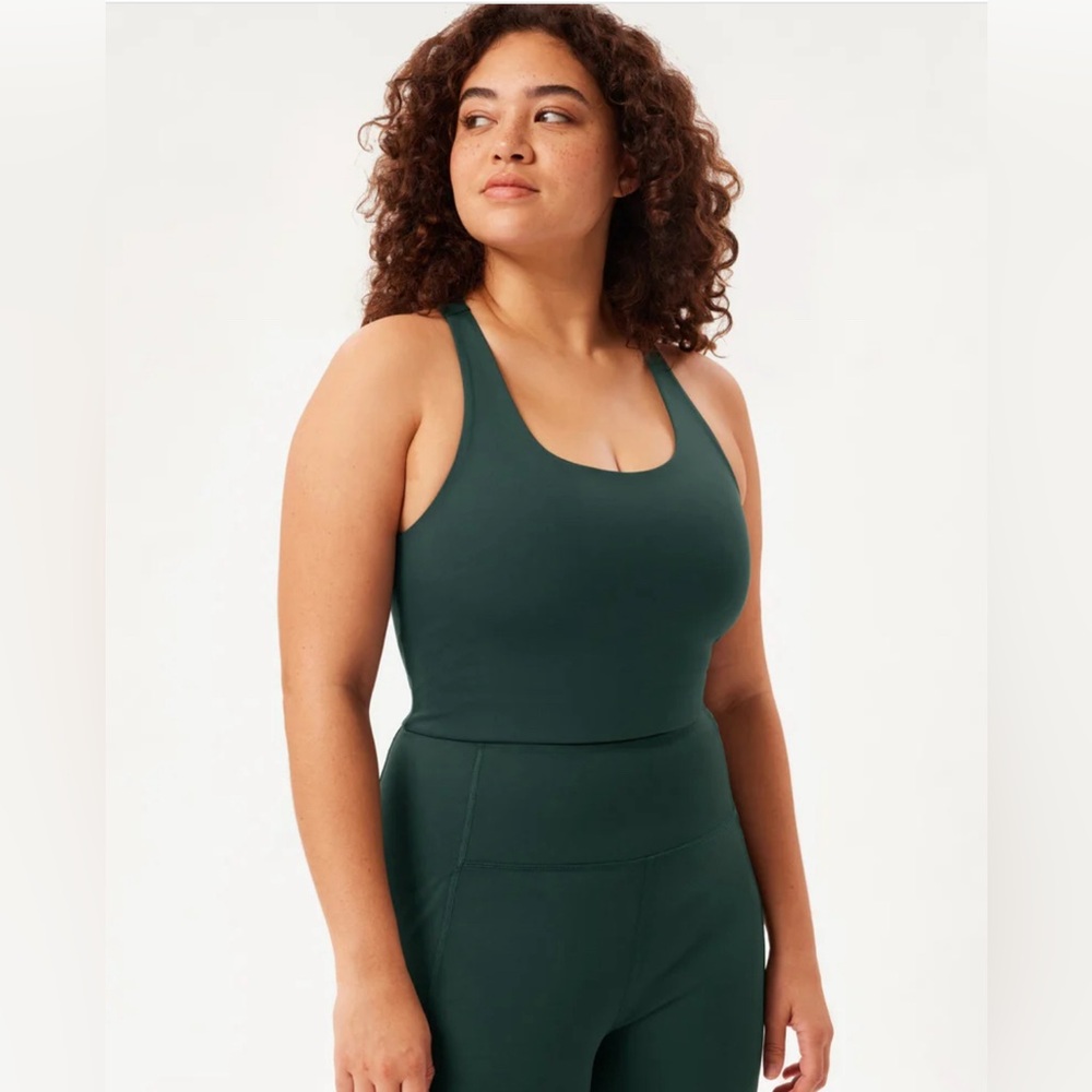 Girlfriend Collective Moss Paloma Racerback Bra Medium